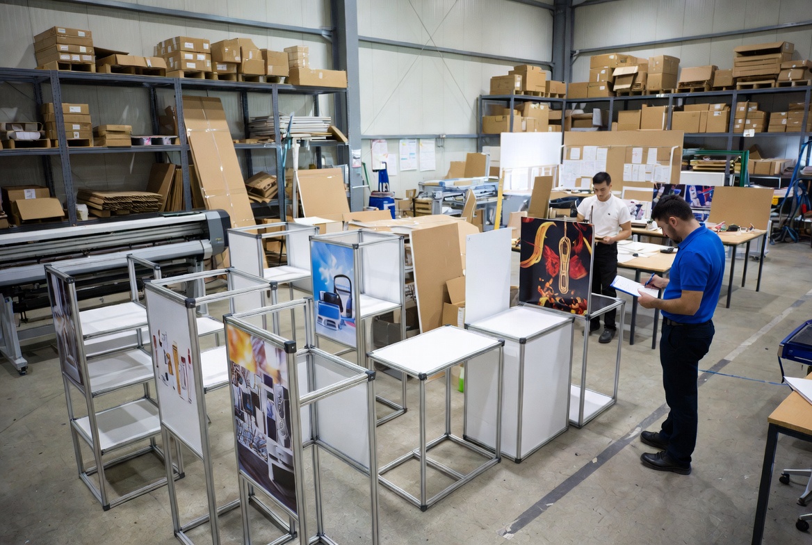 Retail Display Production Process Retail Display Production Process