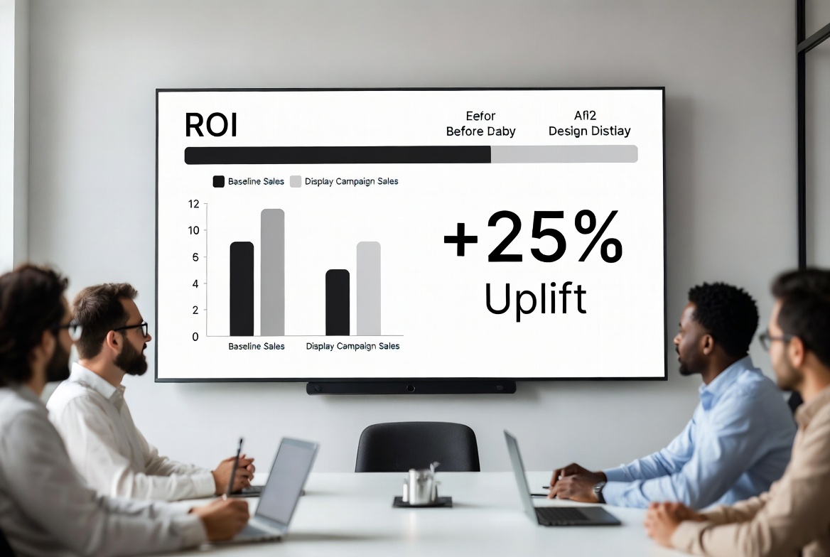 Display Performance And ROI Dashboard