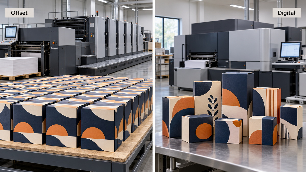 Offset And Digital Packaging Printing Comparison