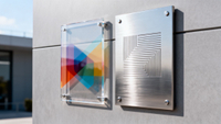 //inrorwxhrqmmji5p.ldycdn.com/cloud/pjBpnKrqjoSRmlnnjpopjm/Acrylic-And-Aluminum-Outdoor-Nameplate-Comparison.jpg