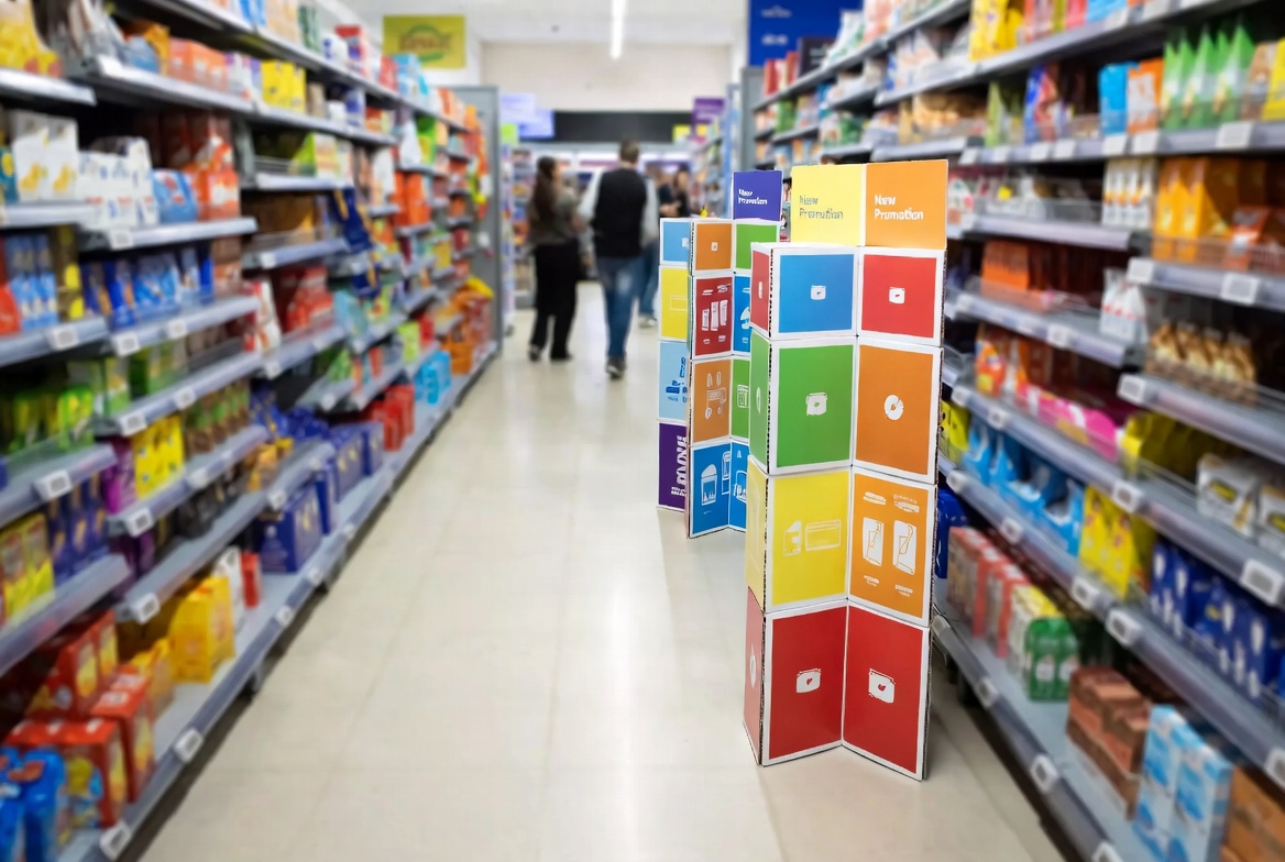 Retail Store Foldable Display Stand.jpg