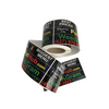 Roll Labels