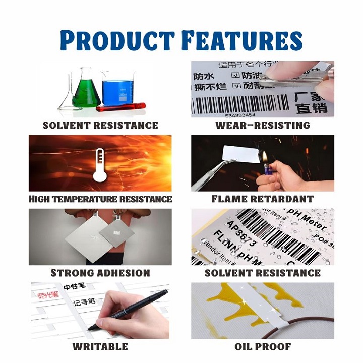 flame retardant stickers