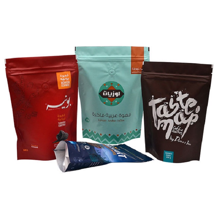 coffee packaging pouches