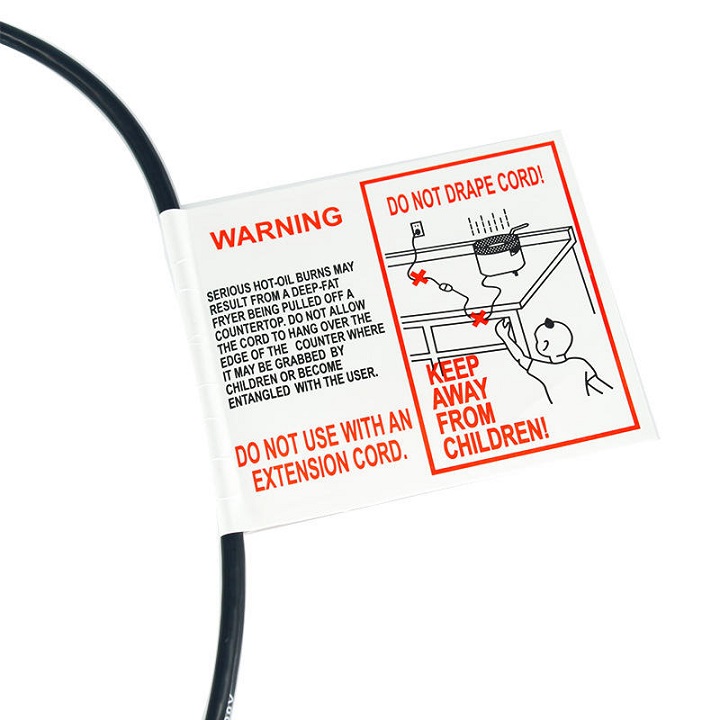 fire retardant label