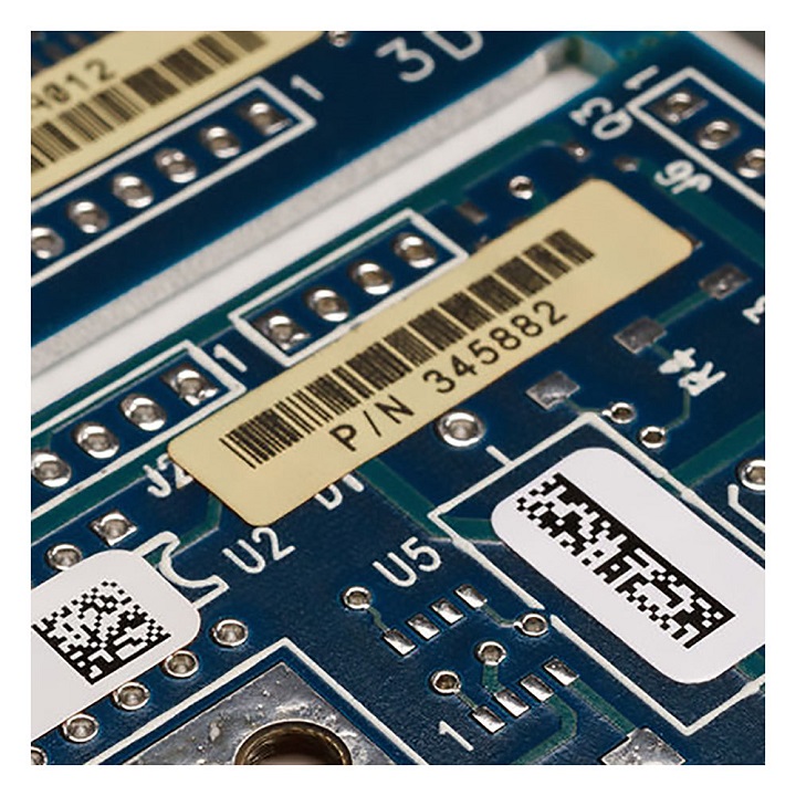industrial heat resistant barcode labels