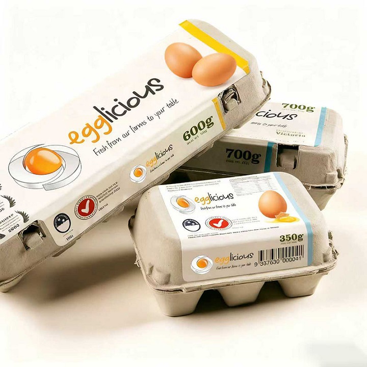 chicken egg box labels