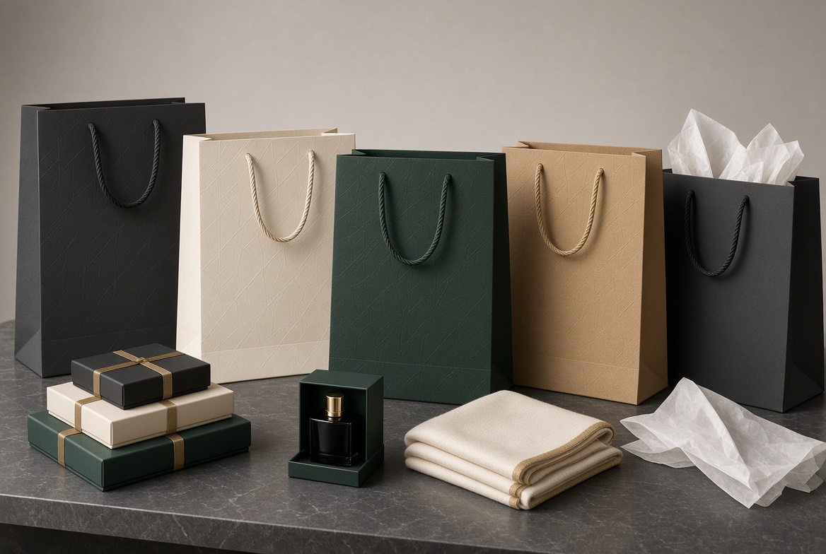Rigid Shopping Bag Premium Retail Display