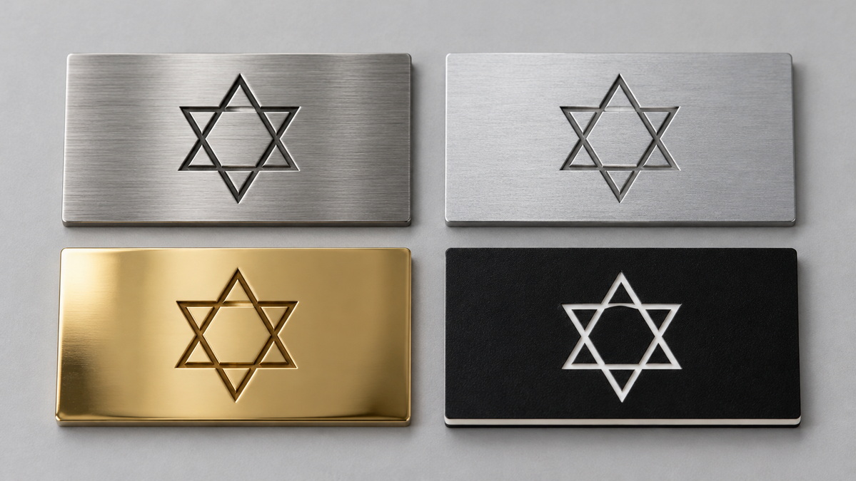 Engraved Nameplate Material Comparison