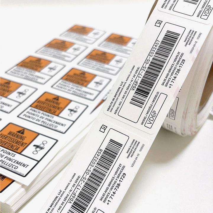 Traceability Barcode Labels