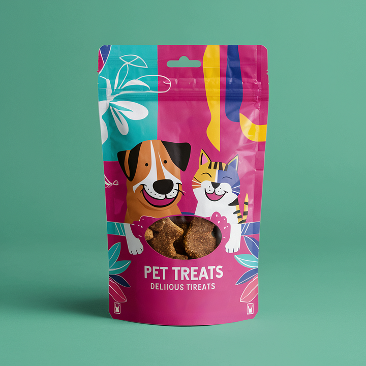 pouches of cat food
