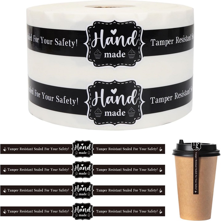 jar seal label
