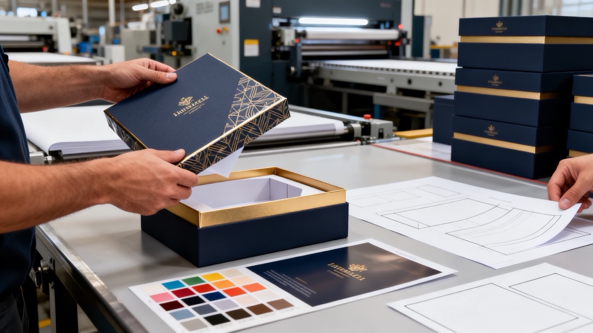 Custom Luxury Box Production Process Custom Luxury Box Production Process