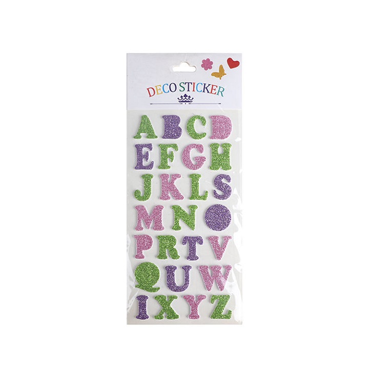 letter stickers foam