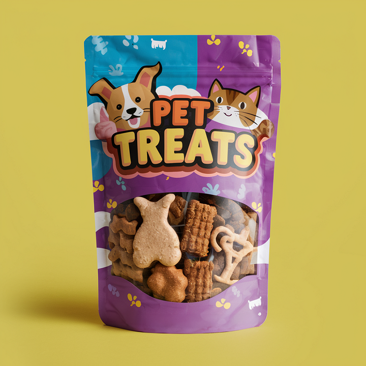 dog food in a pouch