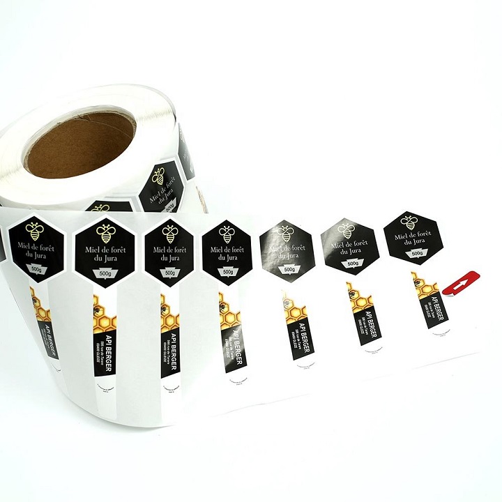 food packaging seal labels