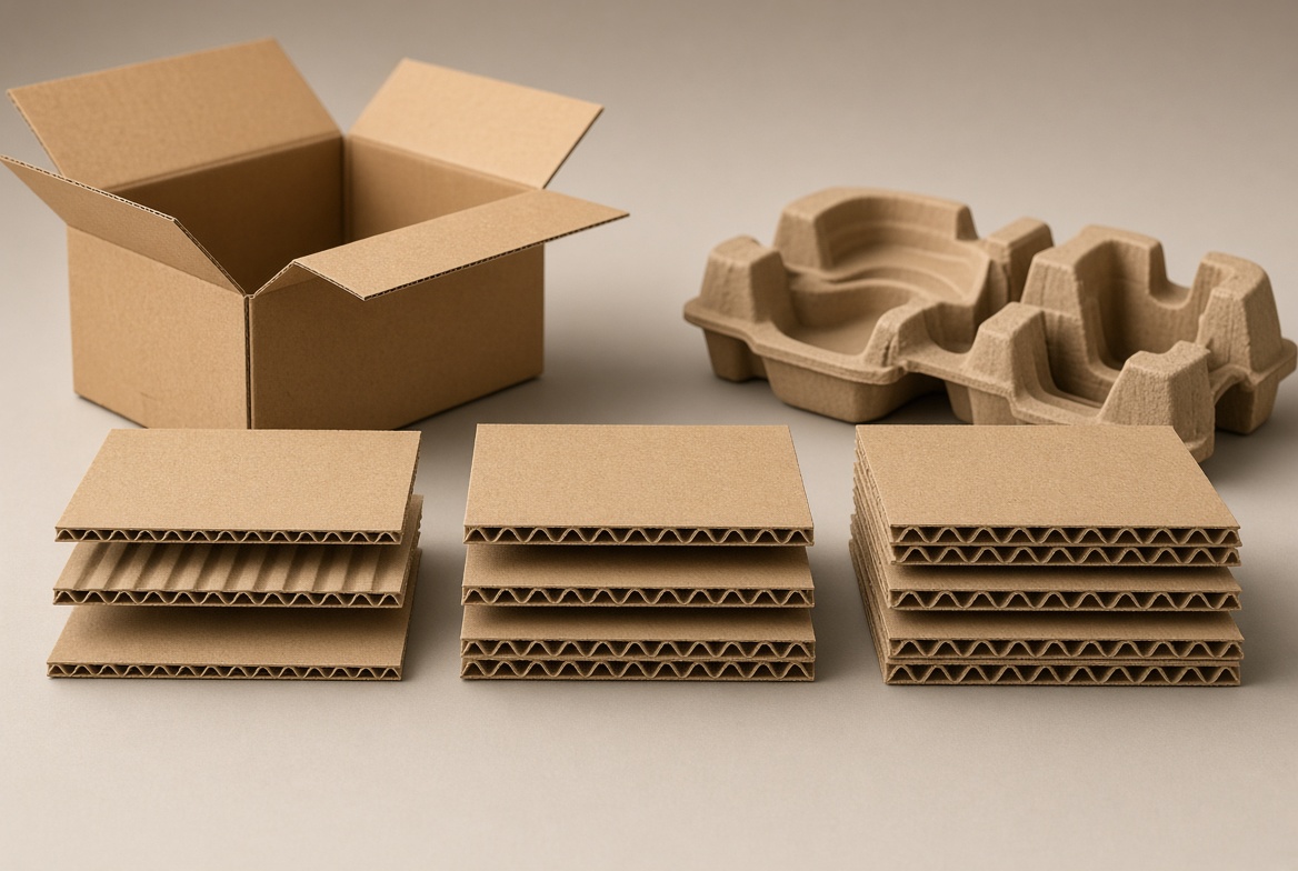 Corrugated Board Structure And Box Strength Structure du carton ondulé et résistance de la boîte