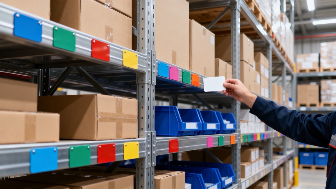 Reusable Magnetic Name Plates In Warehouse