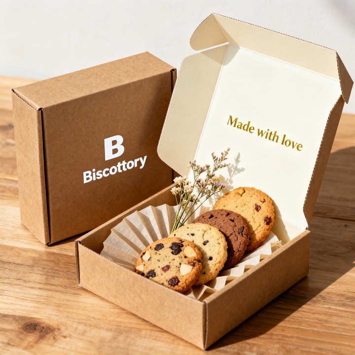 personalised biscuit box