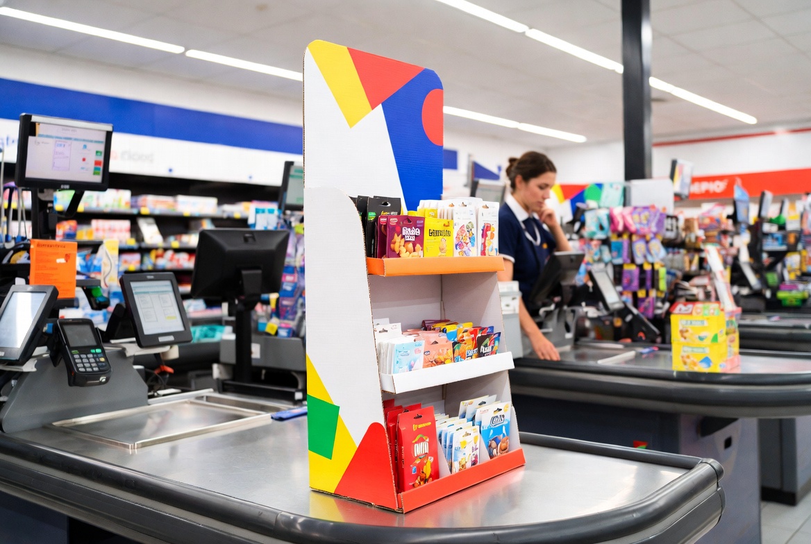 Traditional Counter Display At Checkout Traditional Counter Display At Checkout
