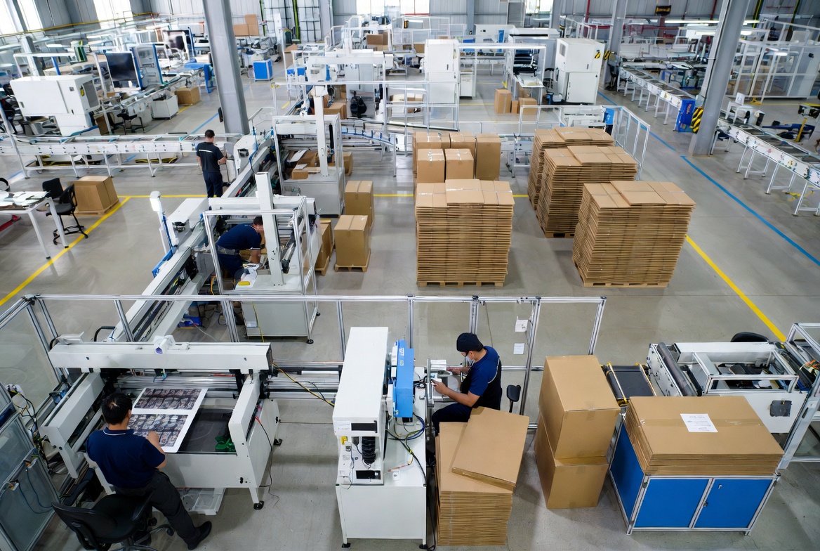 XingKun Custom Packaging Production Line XingKun productielijn voor aangepaste verpakkingen