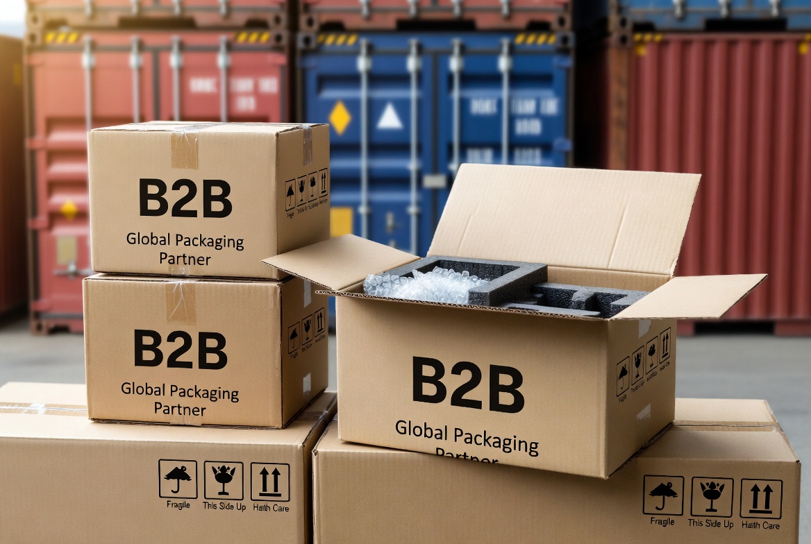 Branded Export Packaging Showcase Etalase Kemasan Ekspor Bermerek