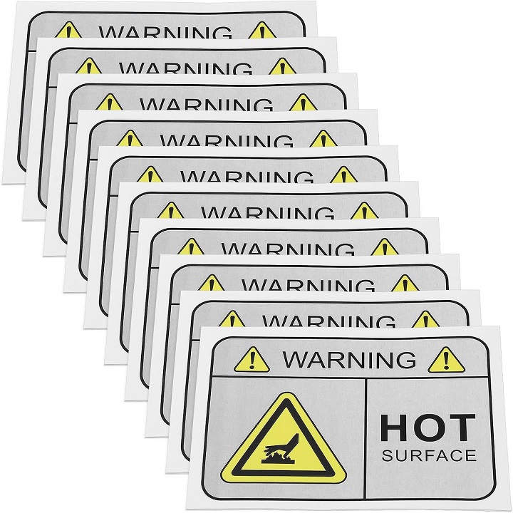 high heat labels