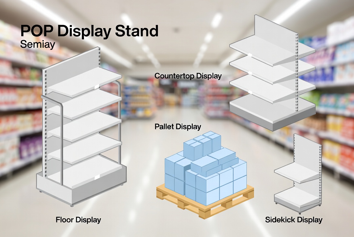 Retail POP Display Types Overview Retail POP Display Types Overview