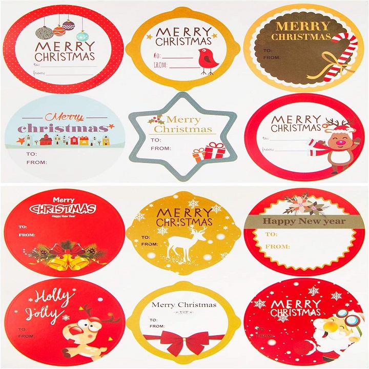 xmas labels