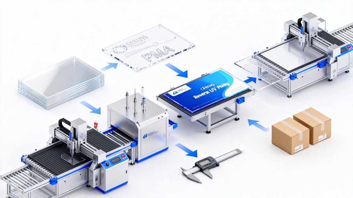 Custom Acrylic Name Plate Production Process Custom Acrylic Name Plate Production Process