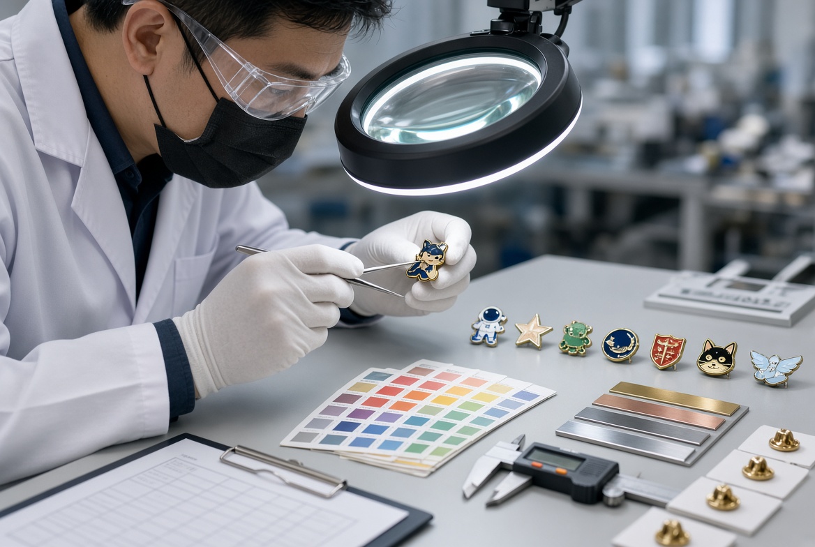 Custom Anime Pin Quality Inspection Custom Anime Pin Quality Inspection