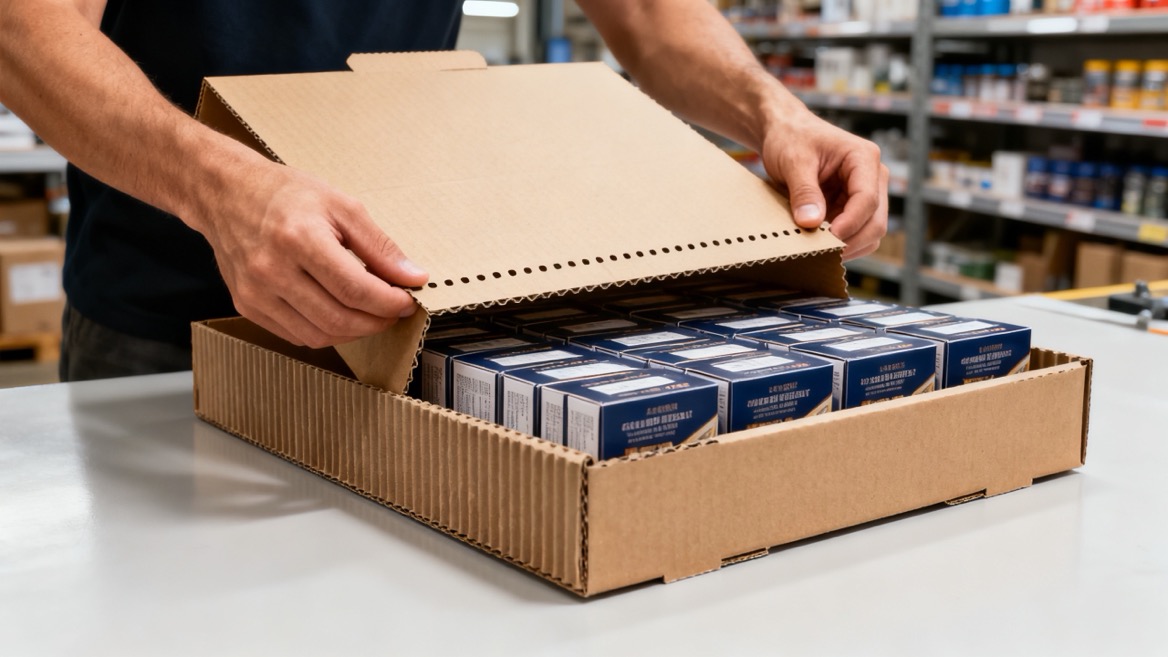 Shelf Ready Packaging Opening Process Shelf Ready Packaging Opening Process