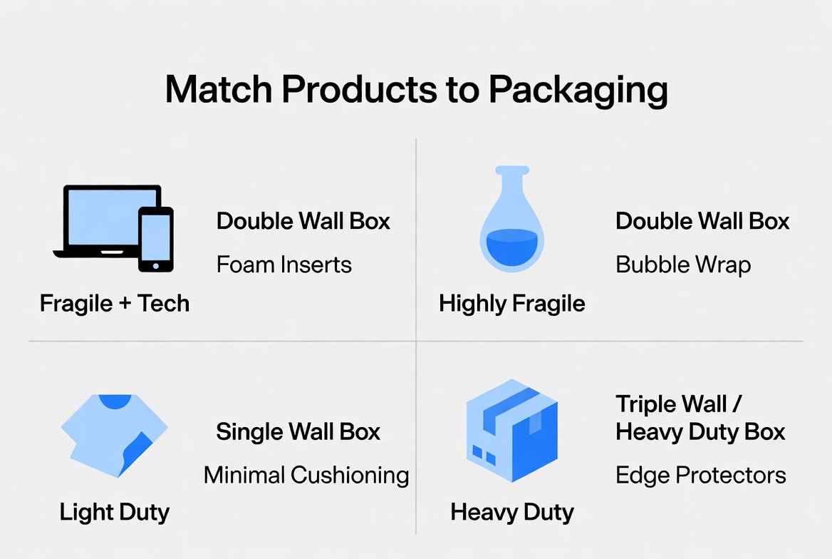 Packaging Selection Matrix Matriks Pemilihan Kemasan