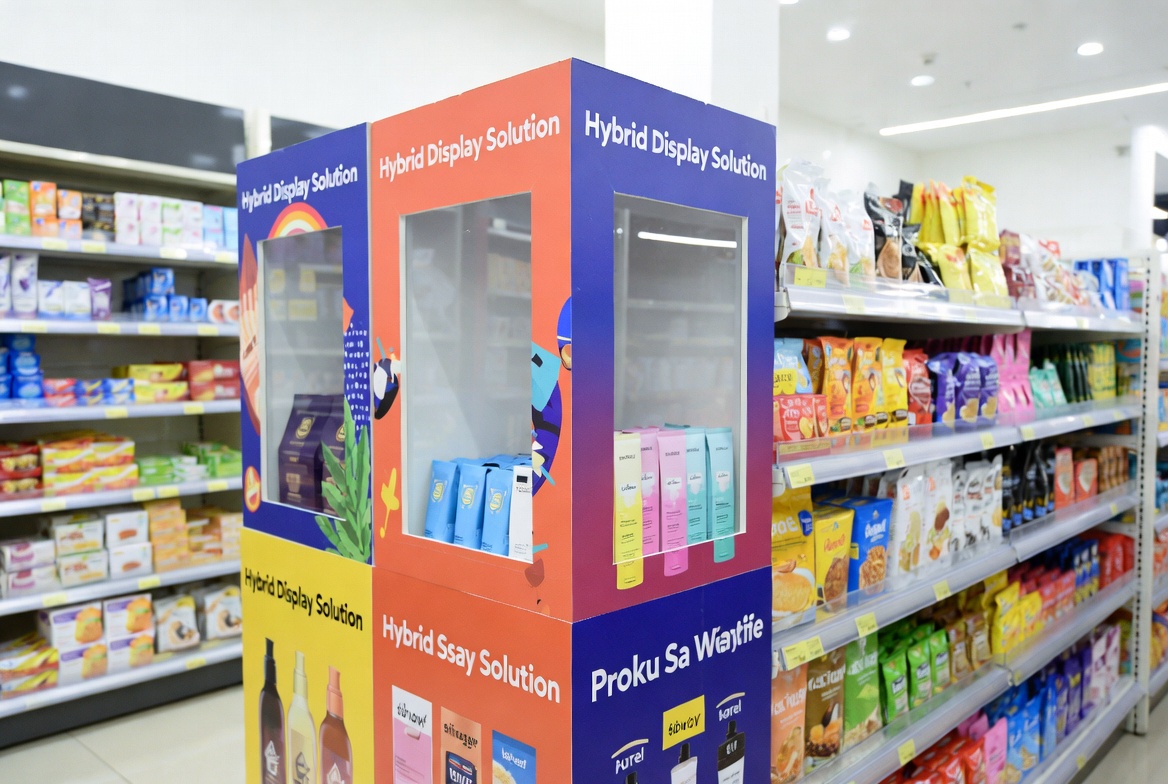 Hybrid Retail Display Solution Example Hybrid Retail Display Solution Example