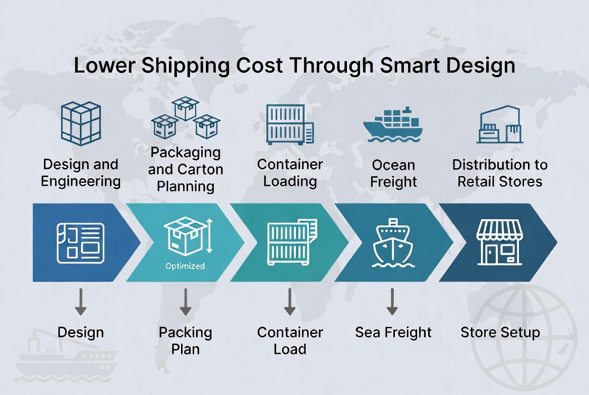 Shipping Workflow For Custom Display Stands Shipping Workflow For Custom Display Stands