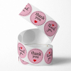Thank You Labels in Rolls
