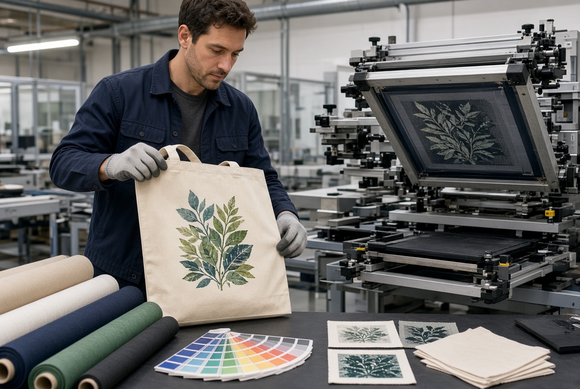 Custom Tote Bag Printing Process Custom Tote Bag Printing Process