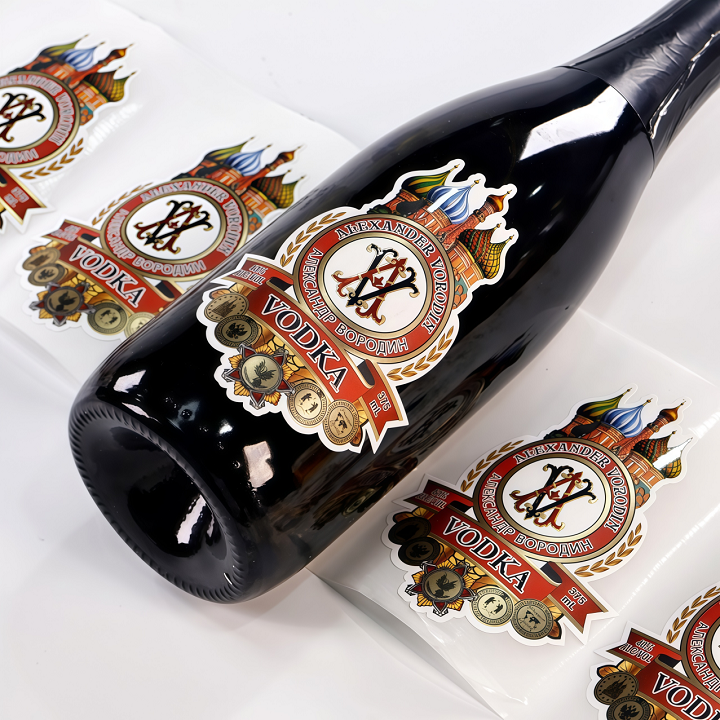 custom embossed labels