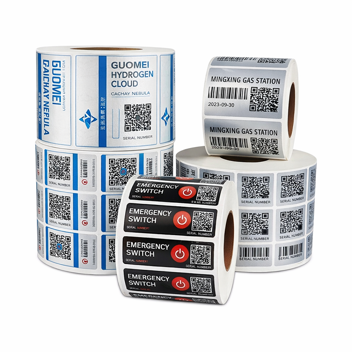 custom barcode tracking labels