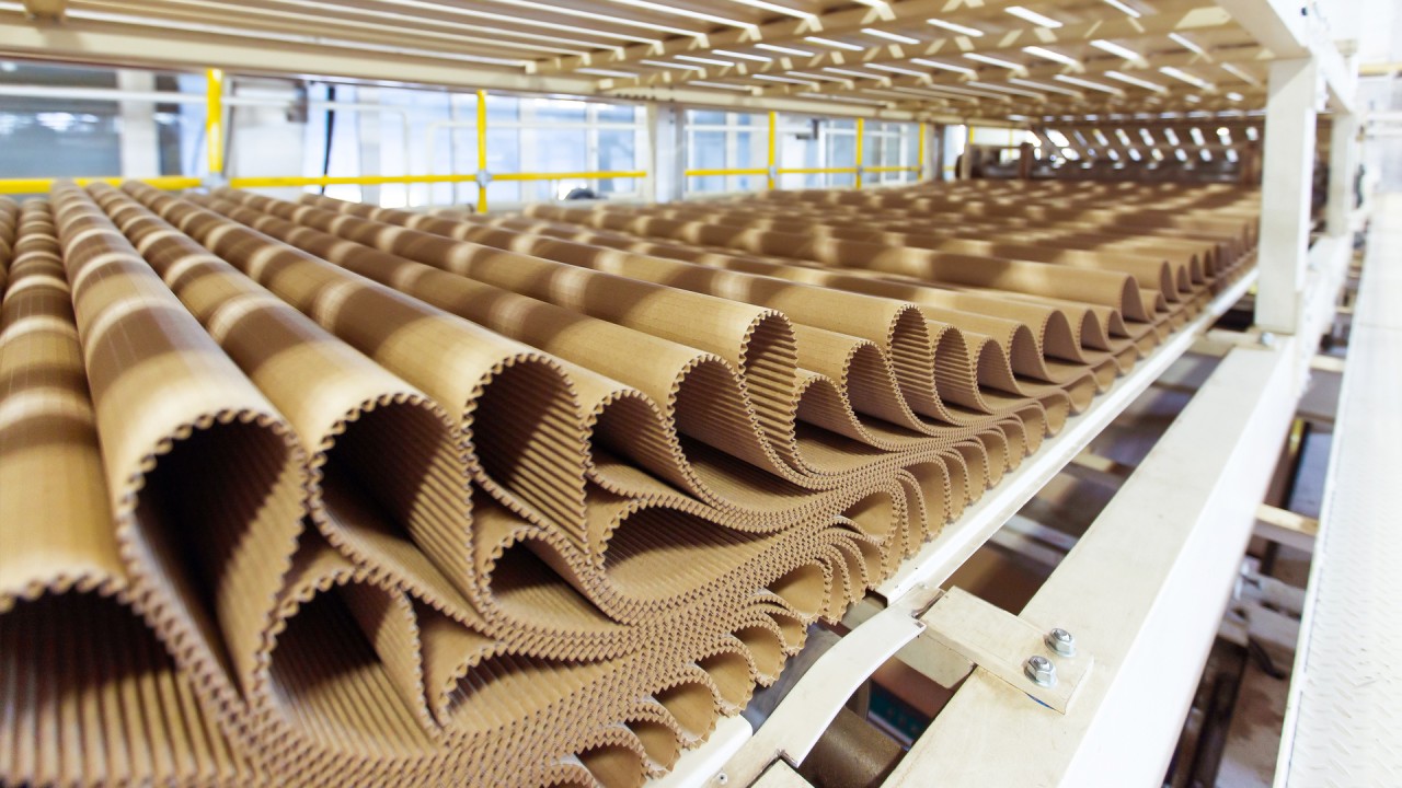 corrugated box manufacturing process